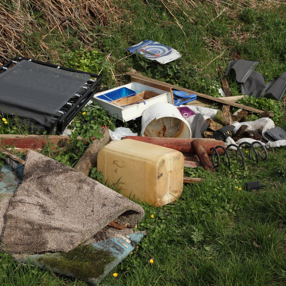 fly tipping waste service